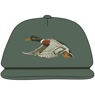 Men's Flying Fowl LP Rope Hat-Hat-Local Boy Outfitters-Men's-The Twisted Chandelier