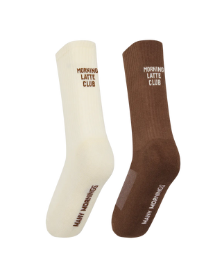 Latte Club Sports Socks-Socks-Many Mornings-The Twisted Chandelier