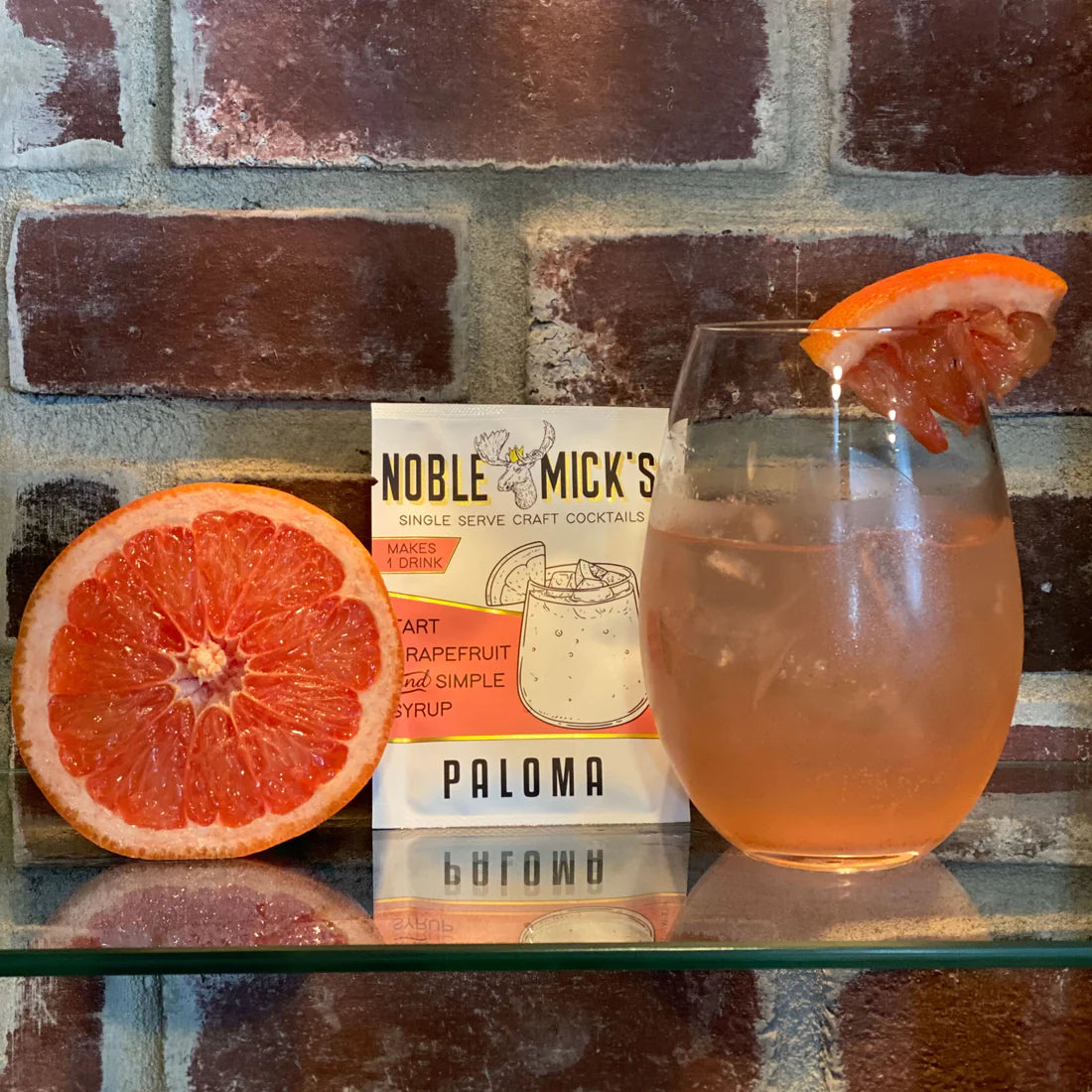 Noble Mick's Single Serve Craft Cocktails - Paloma-The Twisted Chandelier-The Twisted Chandelier