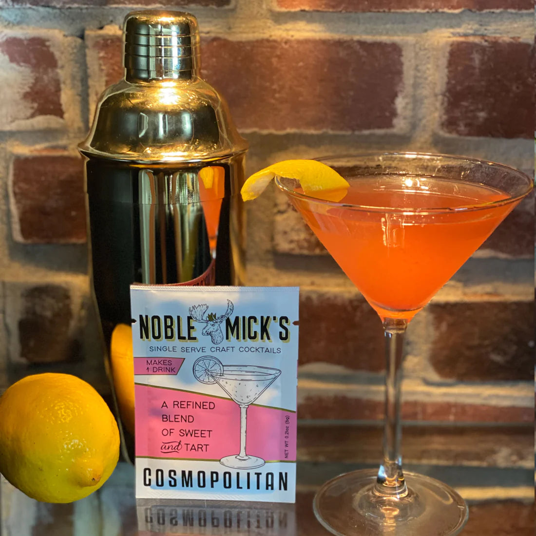 Noble Mick's Single Serve Craft Cocktails - Cosmopolitan-The Twisted Chandelier--The Twisted Chandelier