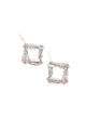 Kitt Silver Stud Earrings-Earrings-MY GIRL IN LA-The Twisted Chandelier