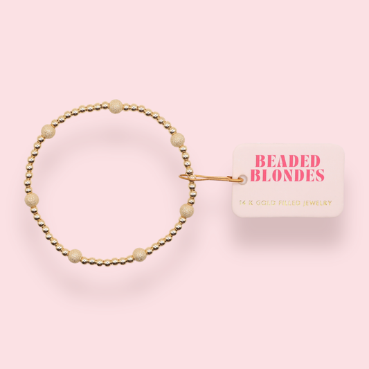 Stardust Olive Bracelet-Beaded Blondes-The Twisted Chandelier