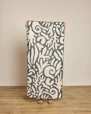 Inkwell Reef Beach Towel-Towels-Geometry-The Twisted Chandelier