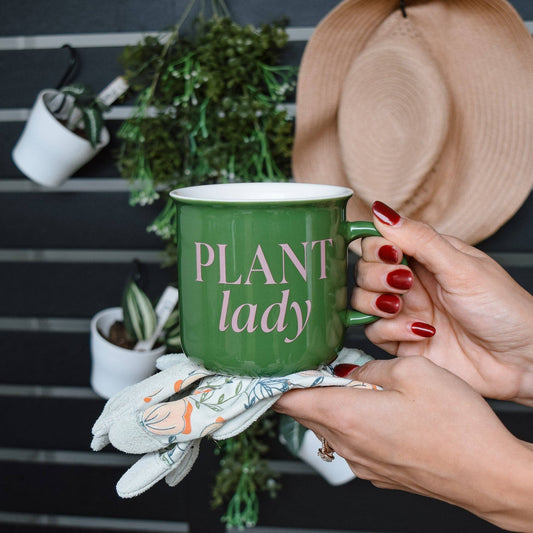 Plant Lady 11 oz Campfire Coffee Mug - Home Decor & Gifts-Sweet Water Decor-The Twisted Chandelier