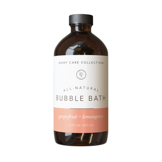 BUBBLE BATH | 16 oz-Rowe Casa Organics-GRAPEFRUIT + LEMONGRASS-The Twisted Chandelier