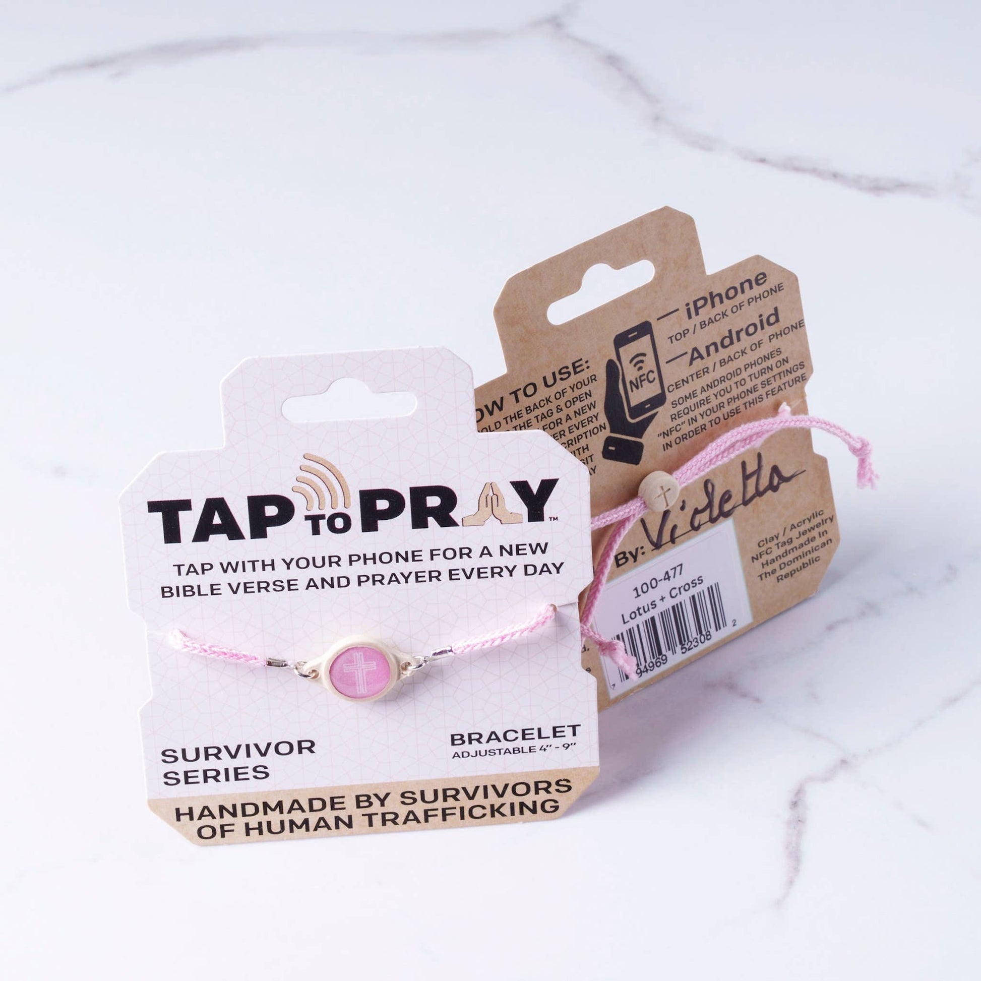 Tap To Pray™ - Survivor Series Handmade Bracelets-Versible-The Twisted Chandelier