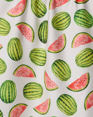 Melon Market Tea Towel-Kitchen Towels-Geometry-The Twisted Chandelier