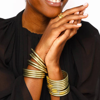 BuDhaGirl's Etoile All Weather Bangles® (Set of 6)-Bracelet-BuDhaGirl-The Twisted Chandelier