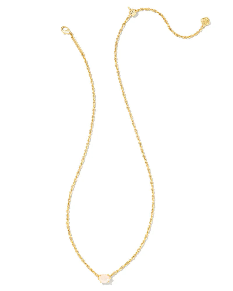 Kendra Scott Cailin Crystal Pendant Necklace Gold Champagne Opal Crystal-Necklaces-Kendra Scott-N1941GLD-The Twisted Chandelier