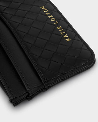 Nova Woven Texture Card Holder-Wallet-Katie Loxton-The Twisted Chandelier
