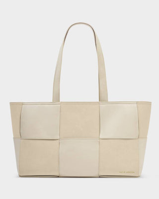 Taya Hand Woven Suedette Tote Bag-Bag-Katie Loxton-The Twisted Chandelier