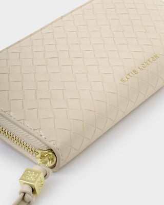 Nova Woven Texture Large Wallet-Wallet-Katie Loxton-The Twisted Chandelier