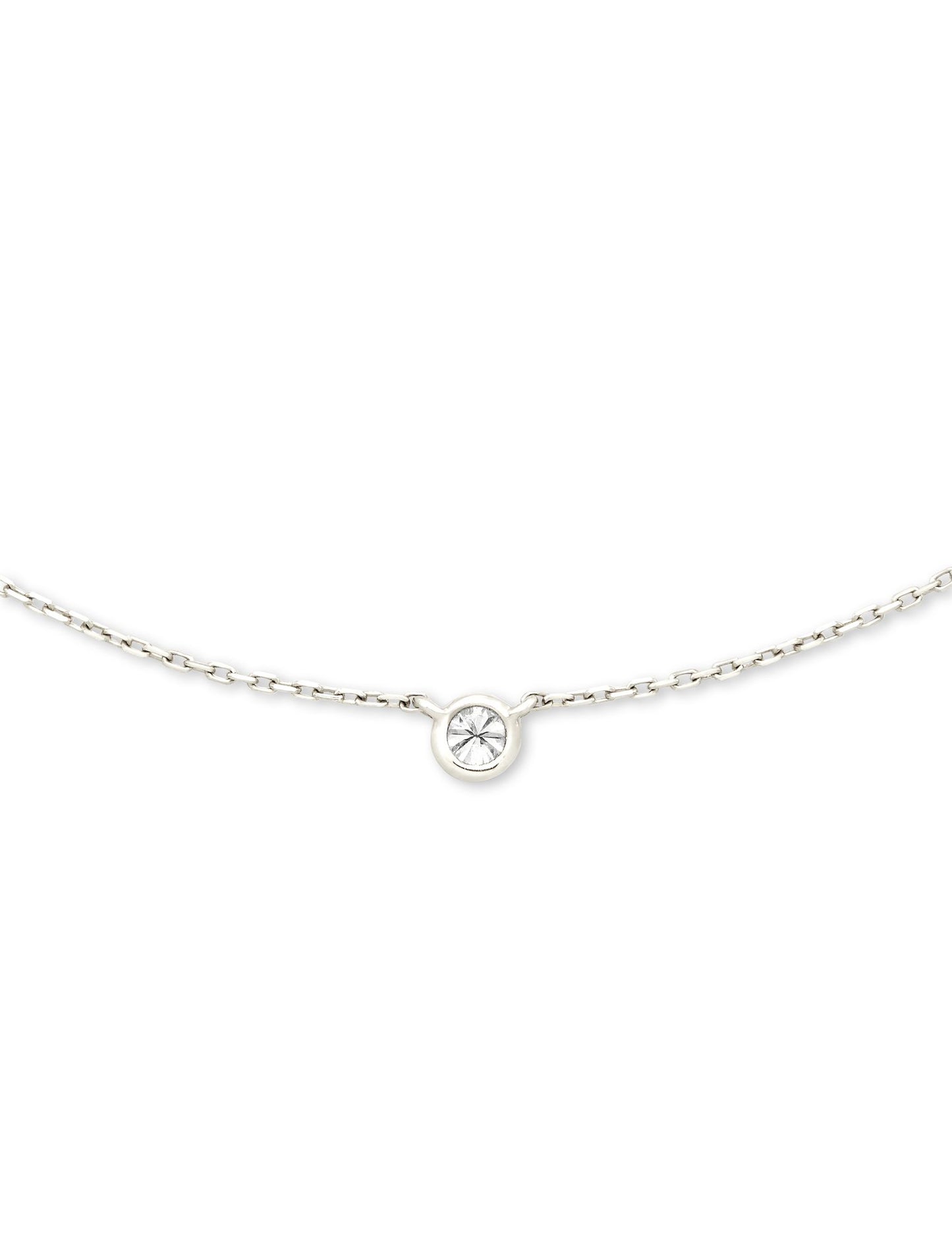 Kendra Scott Audrey Pendant Necklace 14K White Gold White Diamond-Necklaces-Kendra Scott-Max Retail,N1571WGD,Sale Kendra Scott-The Twisted Chandelier