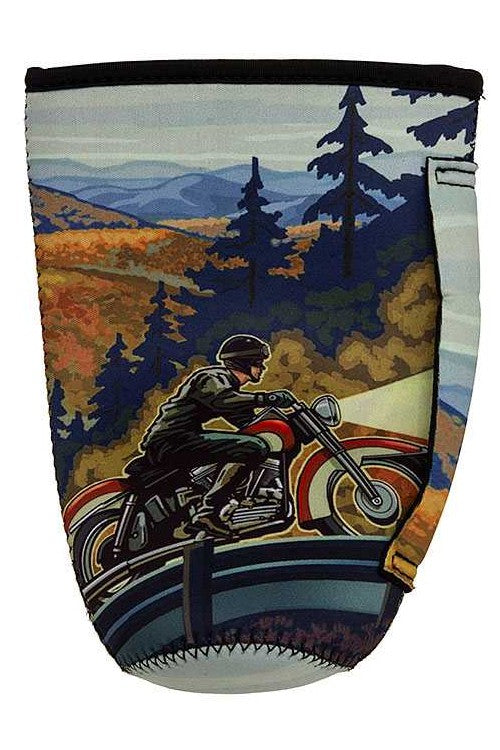 Biker Motorcycle Landscape 30 oz. Tumbler Drink Sleeve-Drink Sleeves-Blandice-05/19/24, 1st md, SD2063-The Twisted Chandelier