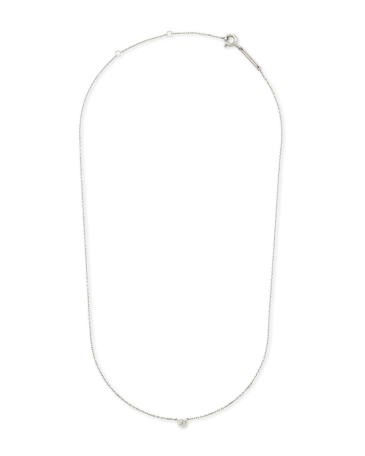 Kendra Scott Audrey Pendant Necklace 14K White Gold White Diamond-Necklaces-Kendra Scott-Max Retail,N1571WGD,Sale Kendra Scott-The Twisted Chandelier