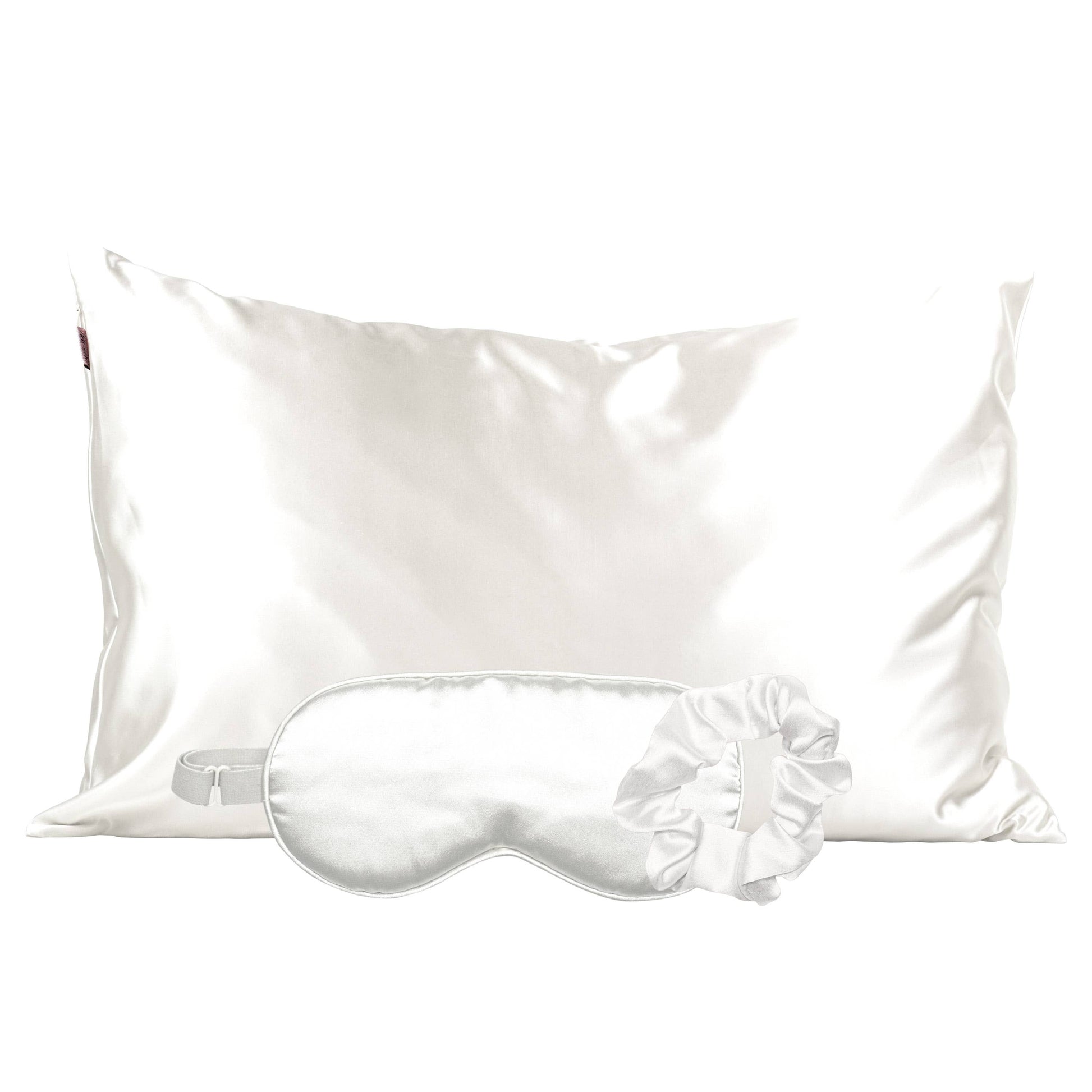 Kitsch Satin Sleep Set - Ivory-KITSCH-Faire-The Twisted Chandelier