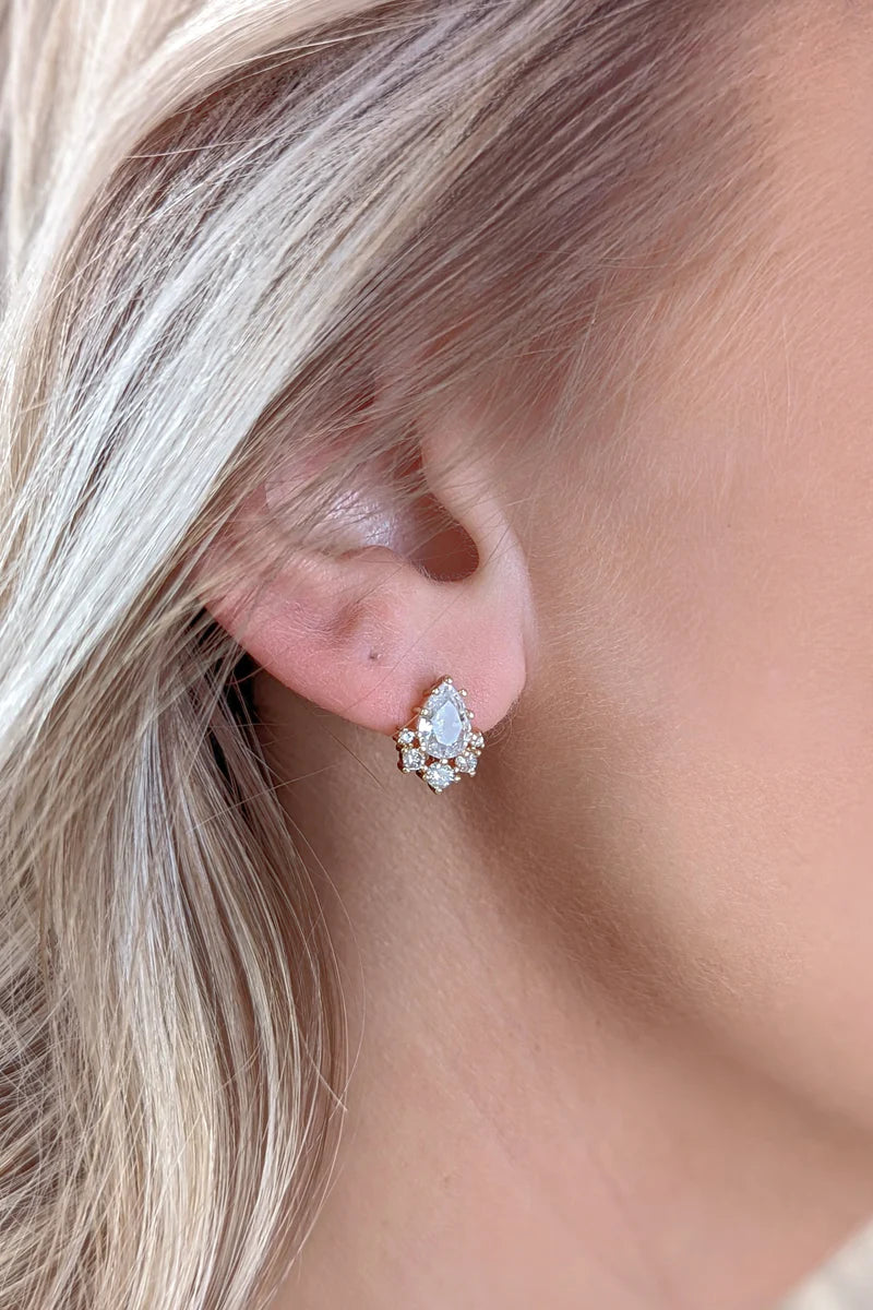 Evie Earrings- Gold-Earrings-MY GIRL IN LA-The Twisted Chandelier